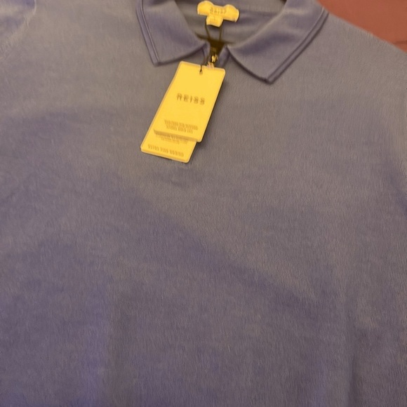 NWT Reese size large Merinon wool polo short sleeve - Picture 4 of 5
